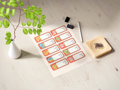 برچسب نام مدرسه